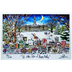 Ye Olde Pubs of Happy Valley limited edition print